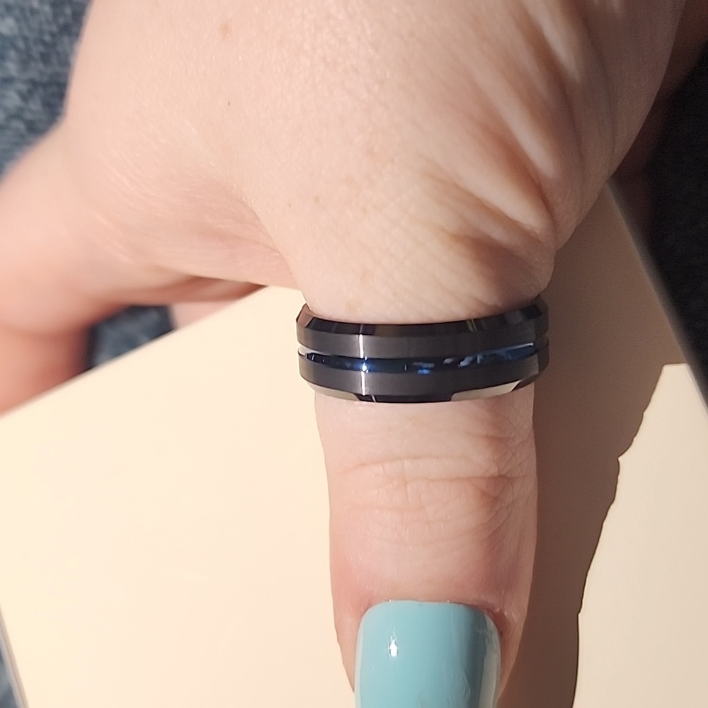 Men's wedding band size 13
